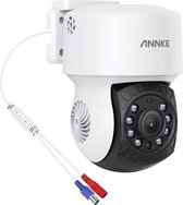 JKN Shop - Caméra de sécurité - Caméra - Surveillance par caméra - Vision nocturne 30 m - Objectif 3,6 mm - Caméra résistante aux intempéries IP65 pour une utilisation en extérieur - Wit