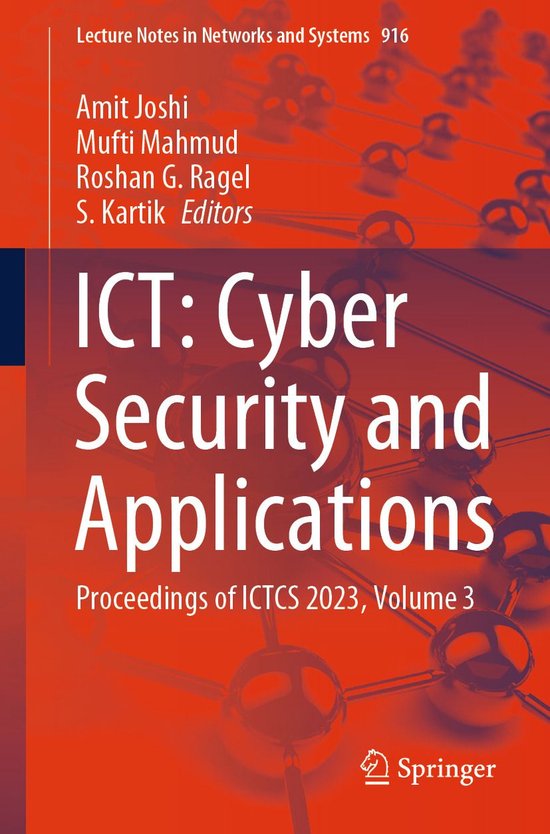 Springer Nature Proceedings excluding Computer Science - ICT ... - cover