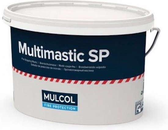 Pâte de remplissage ignifuge 6 kg Mulcol Multimastic SP