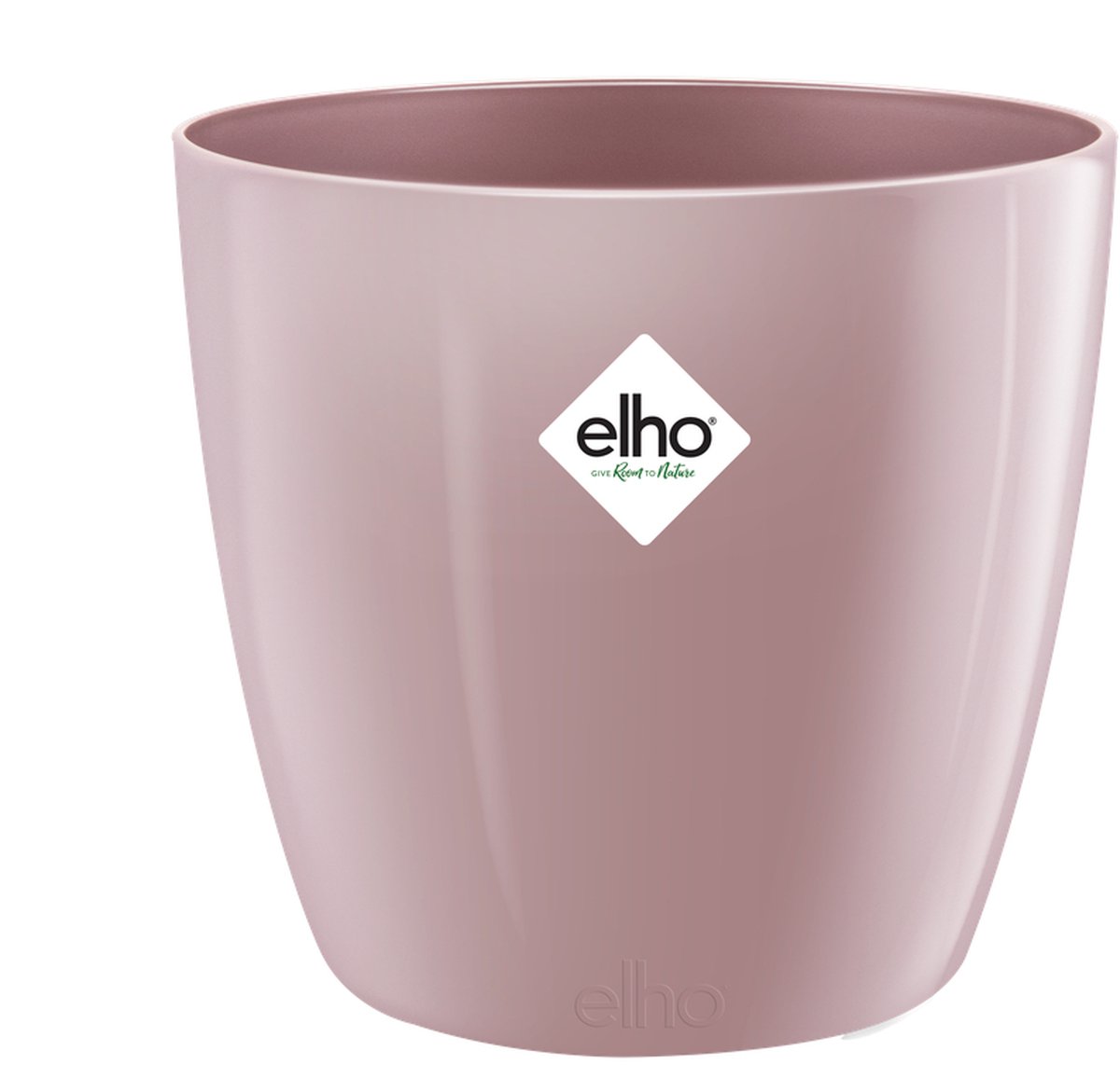 Pot De Fleurs Rond Pure Round - 40 X H.35 Cm - Anthracite - Elho