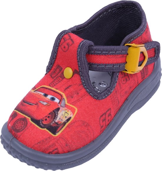 Rode schoenen, slippers Bliksem McQueen ZETPOL