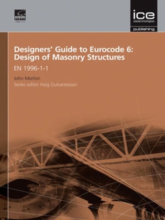 Designers Guide To Eurocode 6 - cover