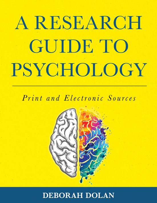 A Research Guide to Psychology - cover