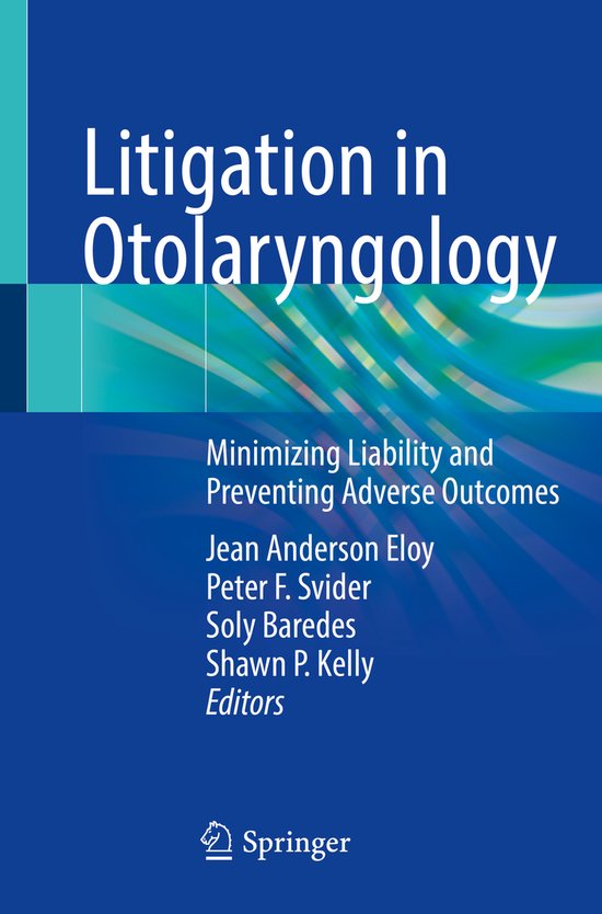 Litigation in Otolaryngology - cover