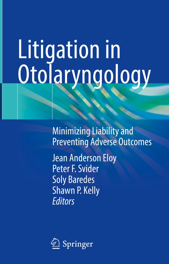 Litigation in Otolaryngology - cover