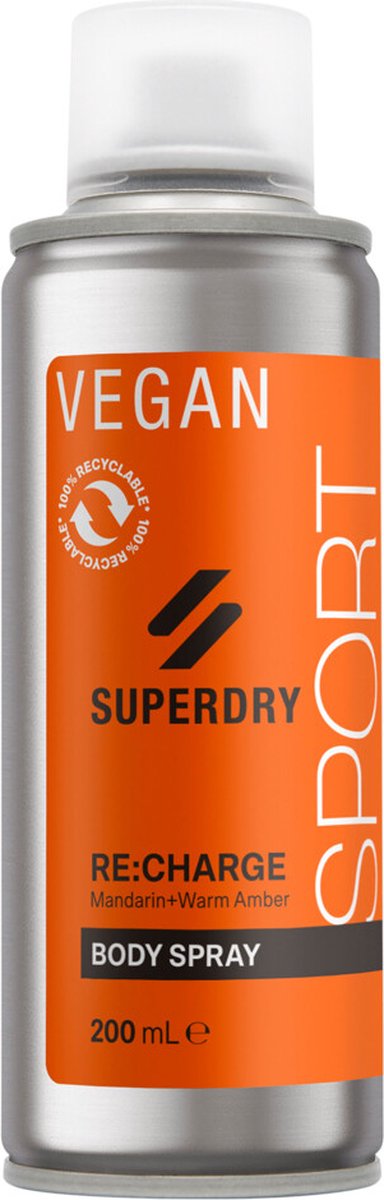 Superdry Sport RE:charge body spray 200 ml