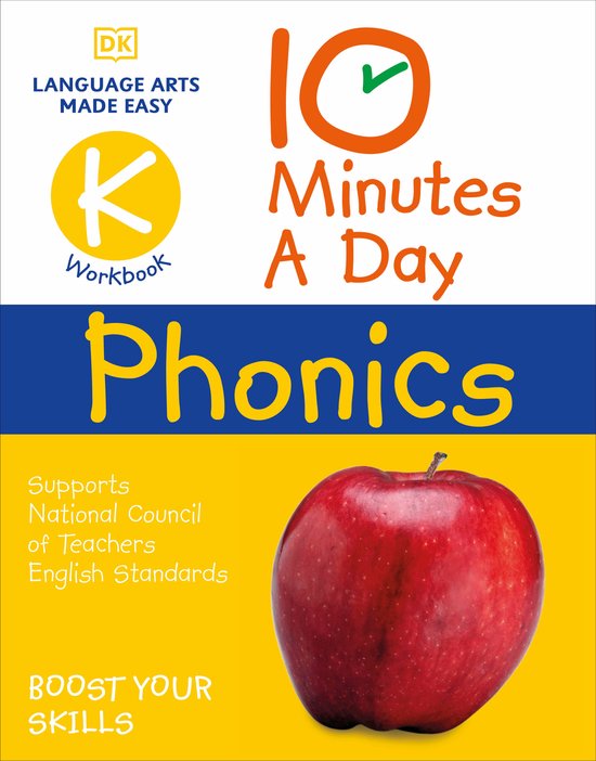 10 Minutes a Day Phonics Kindergarten - cover