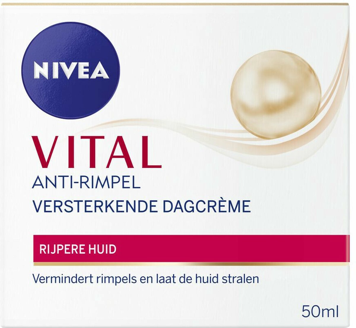 1+1 gratis: NIVEA Vital Dagcrème Anti-Rimpel Versterkend 50 ml
