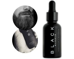 Black Marble baardolie 30ml - Voor baardgroei - Olie Baardverzorging - Beard oil - Baard Serum - Haarserum - Vitamine E