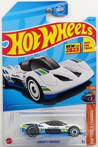 HOT WHEELS GROUP C FANTASY WHITE 89/250 1:64 HW TRACK CHAMPS 3/5