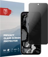 Rosso Privacy Screen Protector Geschikt voor de Google Pixel 8A - 9H Gehard Glas - Case Friendly Tempered Glass - Eenvoudige Installatie