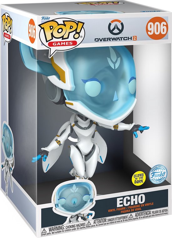Funko Overwatch Verzamelfiguur Super Sized Jumbo POP! Echo 25 cm Multicolours