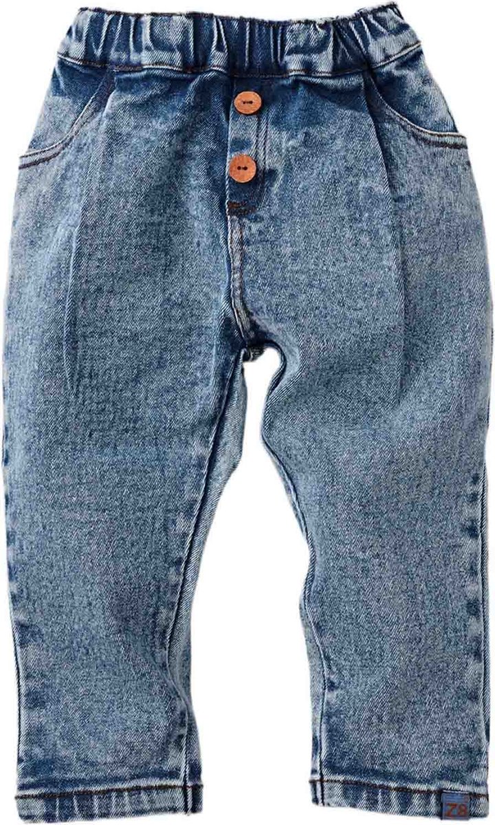 Z8 Lange broek Ruy Sky blue stonewashed Maat 80 bol