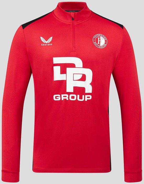 Castore - Feyenoord players 1/4 zip midlayer - Maat XL