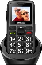 Starstation Senioren Mobiele Telefoon met Camera, SOS-Functie, Grote Knoppen & Oplaadstation - Simlockvrije GSM Ideaal voor Ouderen, Veilige Communicatie & Eenvoudig Gebruik