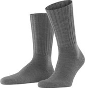 FALKE Nelson warme ademende wol sokken heren grijs - Maat 39-42