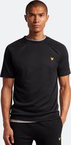 Lyle & Scott Sportshirt - Heren - Core Raglan shirt 2023 - - - Jet Black - S