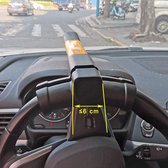 Anti-diefstal auto stuurslot intrekbaar veiligheidsslot met sleutel steering wheel lock