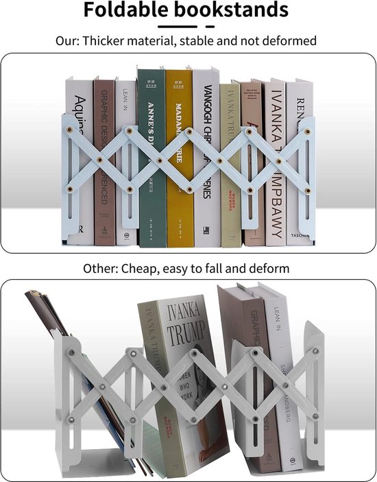 Witte boekensteunen online kopen? Vergelijk op