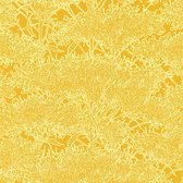 Natuur behang Profhome 369723-GU vliesbehang licht gestructureerd met grafisch patroon mat geel 5,33 m2