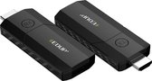 EDUP EH-WD9908GS 4K 30Hz Wifi Extender - Hd Sync Kit Met Spiegelscherm Uitbreiding - Plug And Play - 50m Bereik - Zwart