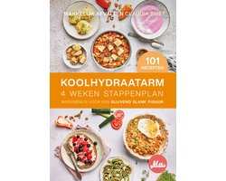 Koolhydraatarm 4 Weken Stappenplan || Weekmenu's voor een blijvend slank figuur || Makkelijk Afvallen || 101 koolhydraatarme Recepten