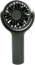 Betu Company - Ventilateur à main - Refroidissement - Climatiseurs - 3 réglages - Ventilateur à main portable - utile pour les bouffées de chaleur - Ventilateur de table - Mini ventilateur - Rechargeable - Câble de charge inclus - Vert