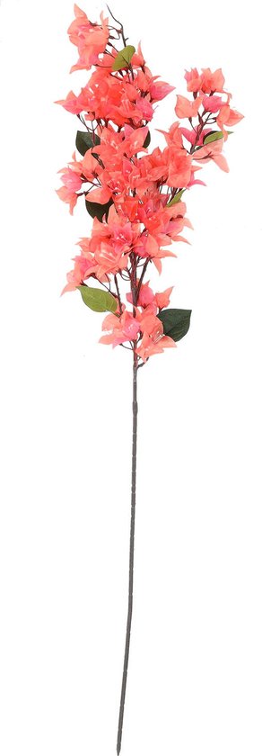 Kunstbloem Bougainvillea Oranje H120cm