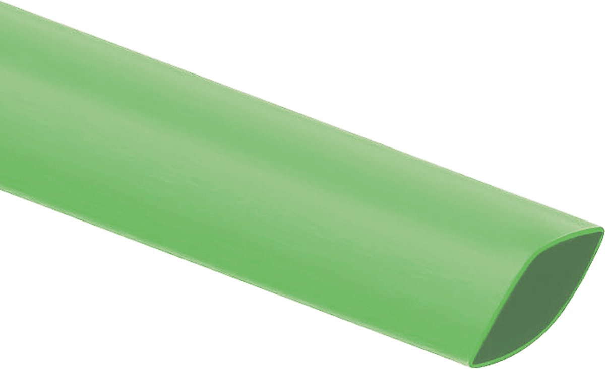 Krimpkous - 2:1 - 1,6 naar 0,8mm - 1 meter - Groen