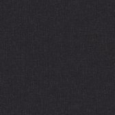 Exclusief luxe behang Profhome 962339-GU vliesbehang licht gestructureerd in textiel look glimmend zwart 7,035 m2