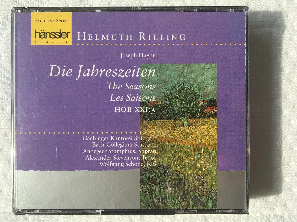 Afbeelding van product Die Jahreszeiten (The Seasons, Les Saisons) Joseph Haydn  - Helmuth Rilling