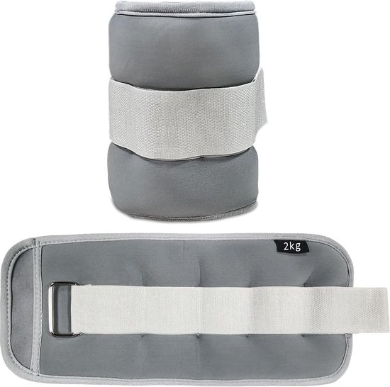 flintronic 2 x fitnessarmband, gewichtsmanchetten, verstelbaar, voetgewichten voor joggen, hardlopen, yoga, dansen, krachttraining