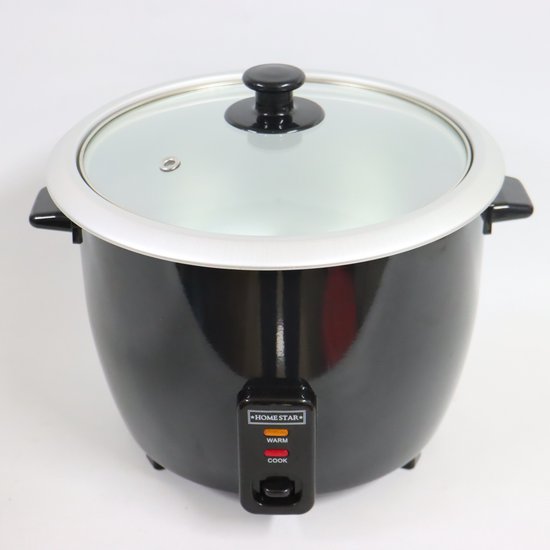 HomeStar Rijstkoker 1000 watt 2.8 liter inclusief uitneembare binnenpan en warmhoudfunctie.