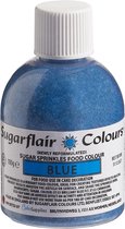 Sugarflair Sugar Sprinkles - Blauw - 100g - Gekleurde Suiker - Eetbare Taartdecoratie