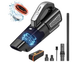 EASELY KRUIMELDIEF DELUXE - KRUIMELDIEF DRAADLOOS- STERKE HANDSTOFZUIGER- KRUIMELDIEF MEERDERE STANDEN- HANDSTOFZUIGER VOOR AUTO-