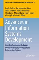Lecture Notes in Information Systems and Organisation 55 - Advances in Information Systems Development