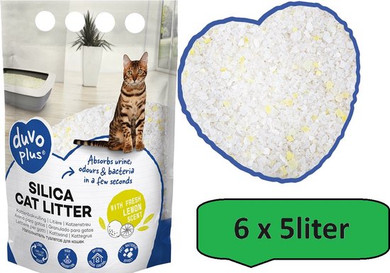 ARQUIVET Silica Crystal 7,6 liter klonterende silica voor katten op basis van silicagel, hoog absorptievermogen, helpt geuren en bacteriën te verwijderen ARQUIVET Silica Crystal 7,6 liter klonterende silica voor katten op basis van silicagel, hoog absorptievermogen, helpt geuren en bacteriën te verwijderen