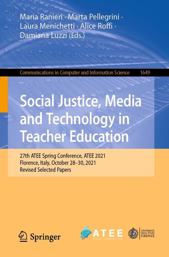 Springer Nature Proceedings Computer Science - Social Justic ... - cover
