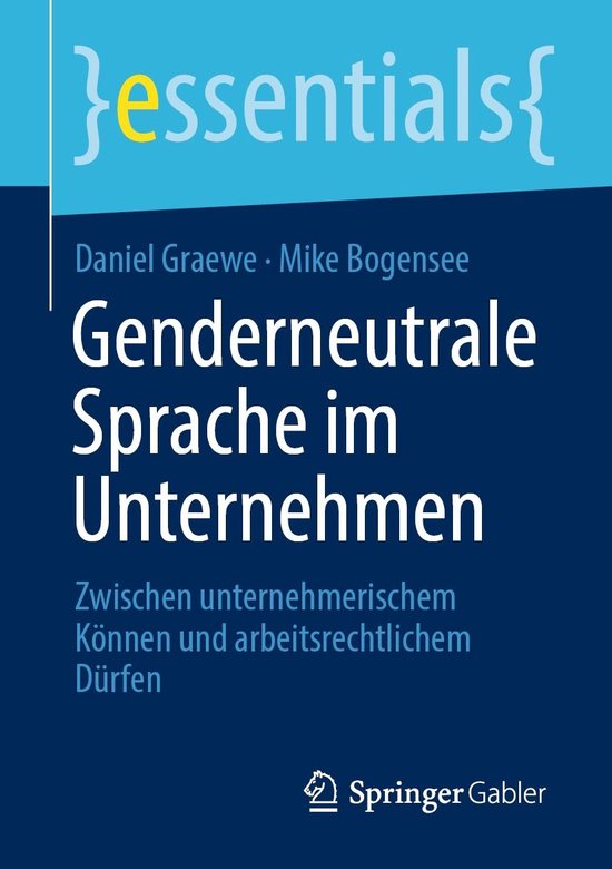 Business and Economics (German Language) - Genderneutrale Sp ... - cover