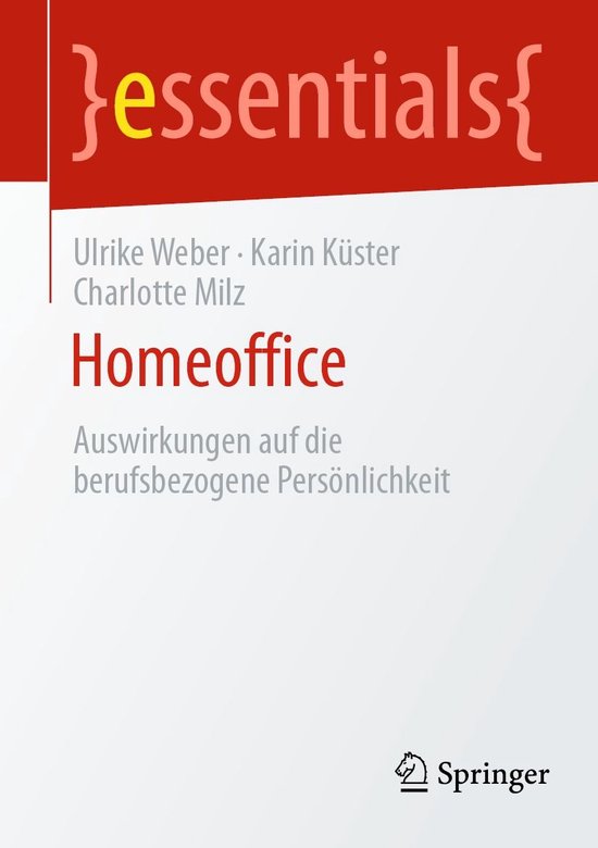 Psychology (German Language) - Homeoffice - cover