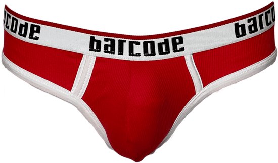 Barcode Berlin Kai Brief Red - MAAT S - Heren Ondergoed - Slip voor Man - Mannen Slip