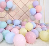 *** Ballonnen Pastelkleuren Effen - Pastel 10 stuks - Baby Shower - Kraamfeest - Verjaardag - Geboorte - Fotoshoot - Wedding - Marriage - Birthday - Party - Feest - Huwelijk -van Heble® ***