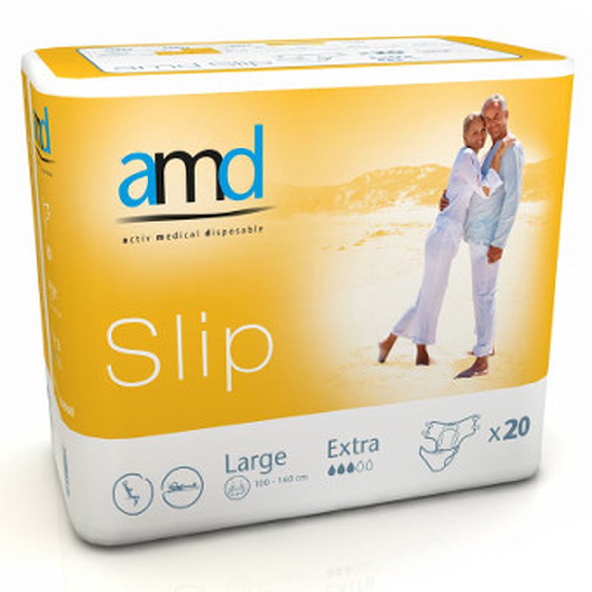 Goedkoopste AMD Slip Extra Large - 1 pak van 20 stuks