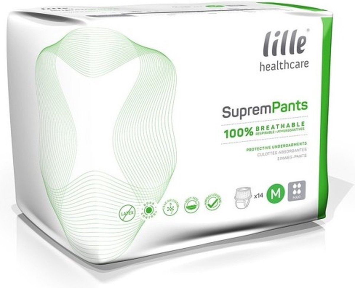 Goedkoopste Lille Suprem Pants Maxi Medium - 16 pakken van 14 stuks