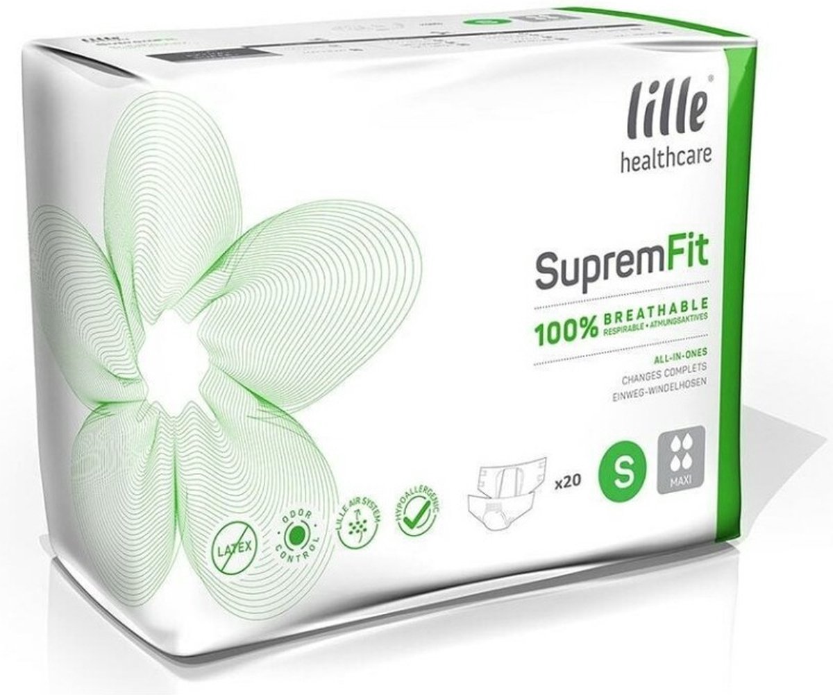 Goedkoopste Lille Suprem Fit Maxi Small - 8 pakken van 20 stuks