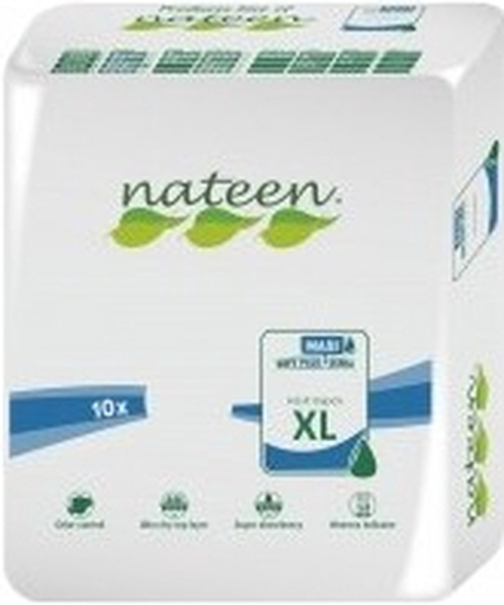 Goedkoopste Incontinentiebroekjes Nateen Flexi Maxi XL - 1 pak van 10 stuks