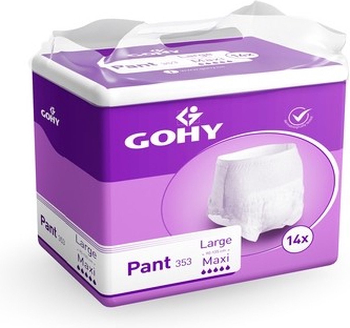 Goedkoopste Gohy Pants Maxi Large - 6 pakken van 14 stuks