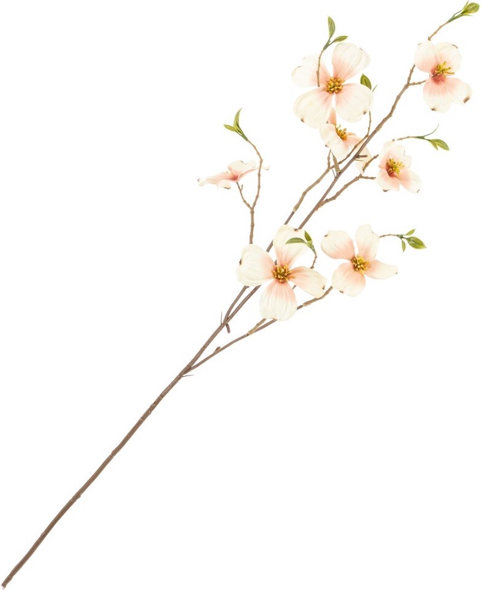 homebound by ky Kunstbloem dogwood roze | 75cm | kunsttak