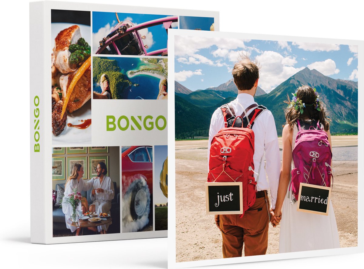 Bongo Bon -Huwelijksreis In De Bergen: 3 Dagen In Europa- Cadeaukaart