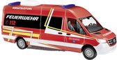 Busch 52625 H0 Hulpdienstvoertuig Mercedes Benz Sprinter lang brandweer Kühlungsborn